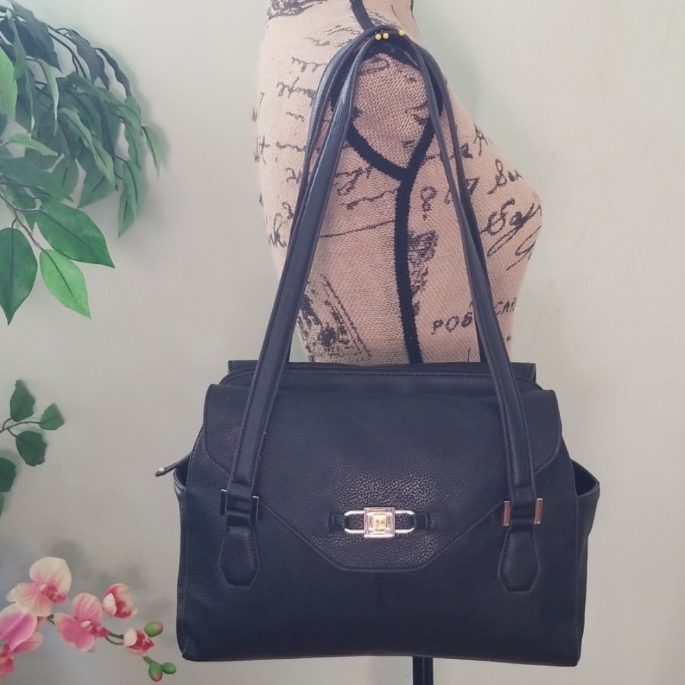 Tignanello 3 Compartments Leather Bag